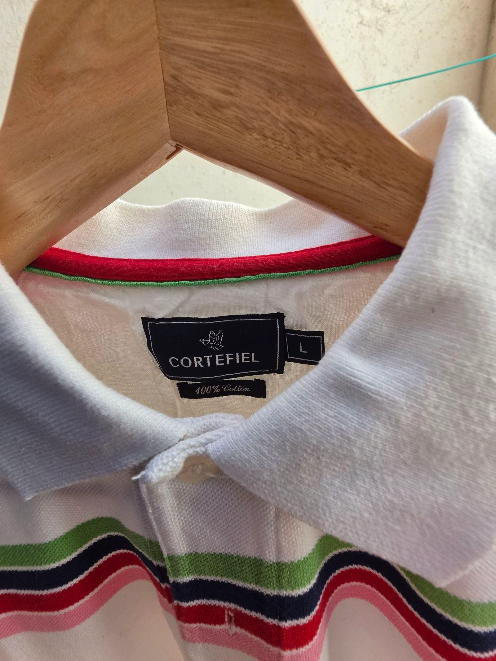 Cortefiel boy's polo shirt Size L stripes – photo 3